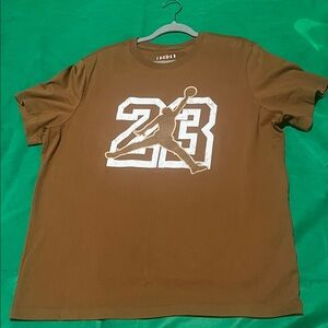 Jordan Men's Brown Graphic Tee
